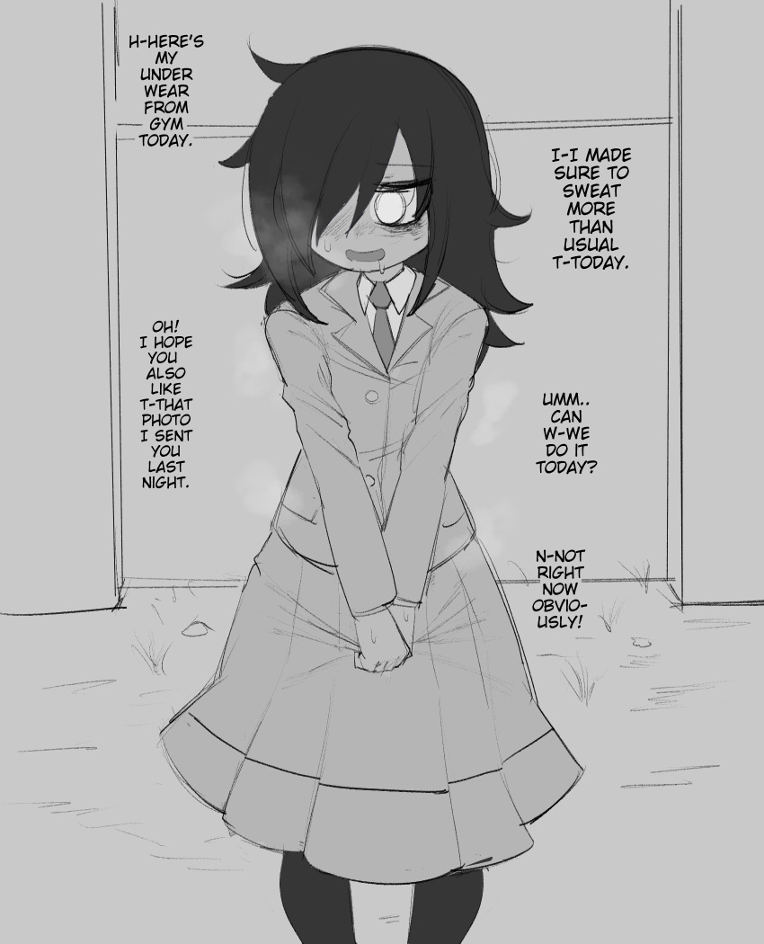 Kuroki Tomoko (Watashi Ga Motenai No Wa Dou Kangaetemo Omaera Ga Warui!) Rule 34 Image