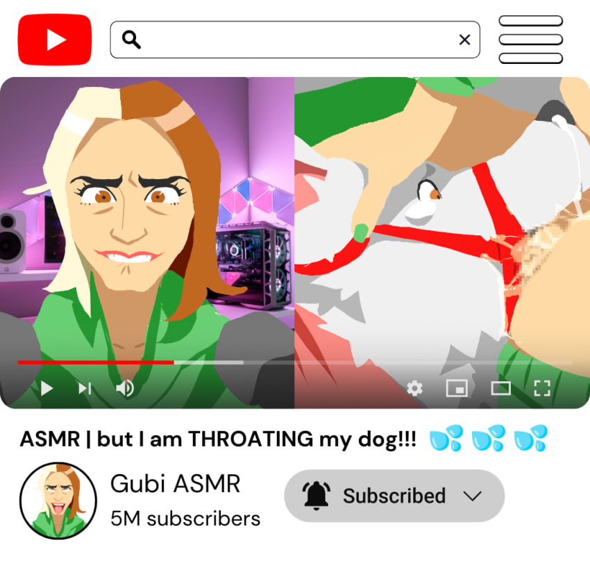 Gibiasmr (Youtube) Rule 34 Image