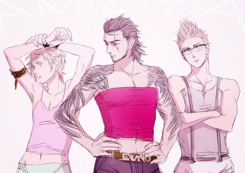 Gladiolus Amicitia (Final Fantasy) Rule 34 Image
