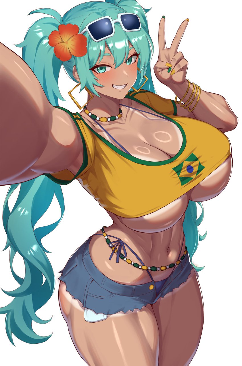 Brazilian Miku (Vocaloid) Rule 34 Image