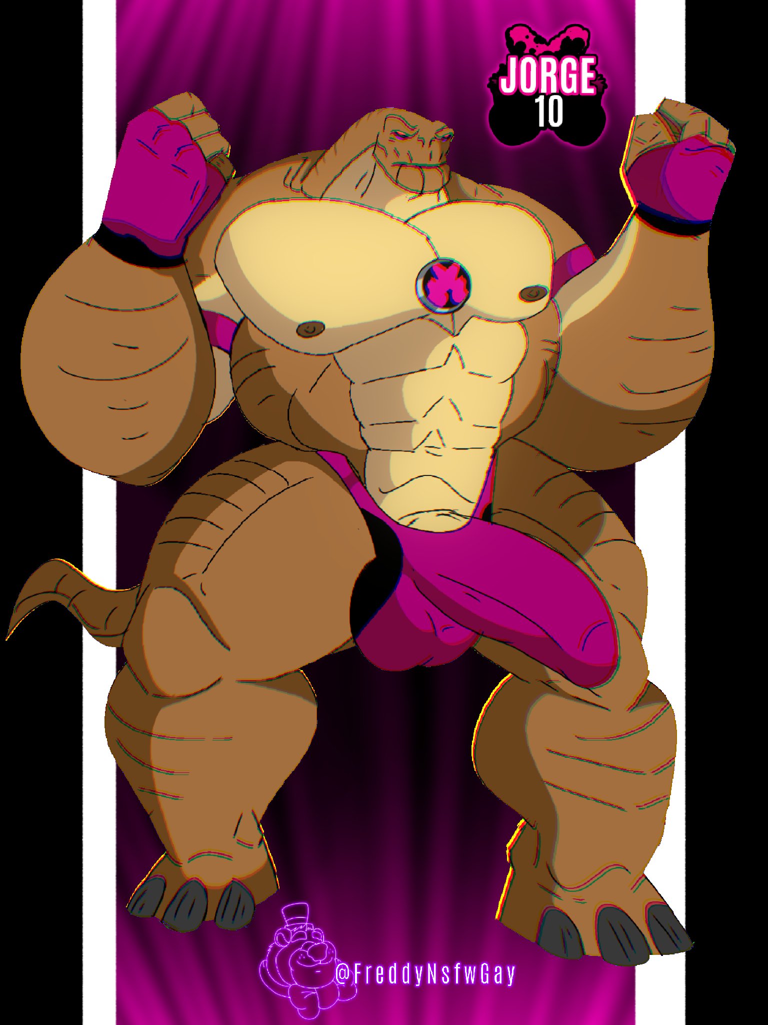 Humungousaur (Ben 10) Rule 34 Image