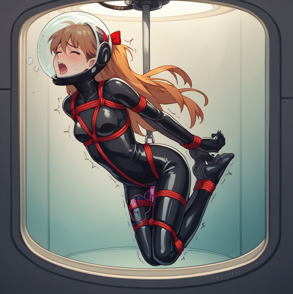 Asuka Langley Sohryu (Neon Genesis Evangelion) Rule 34 Image