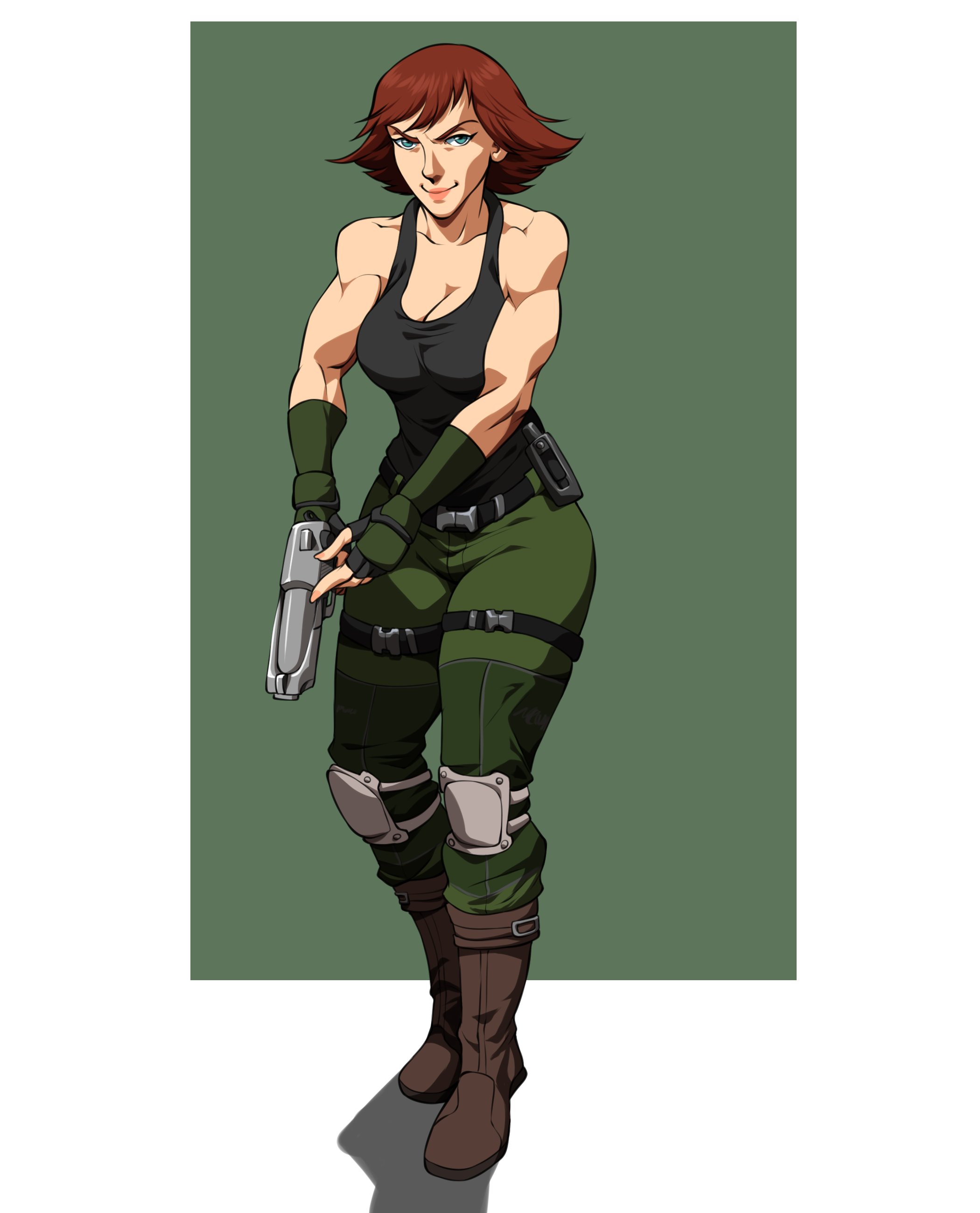 Meryl Silverburgh (Metal Gear) Rule 34 Image