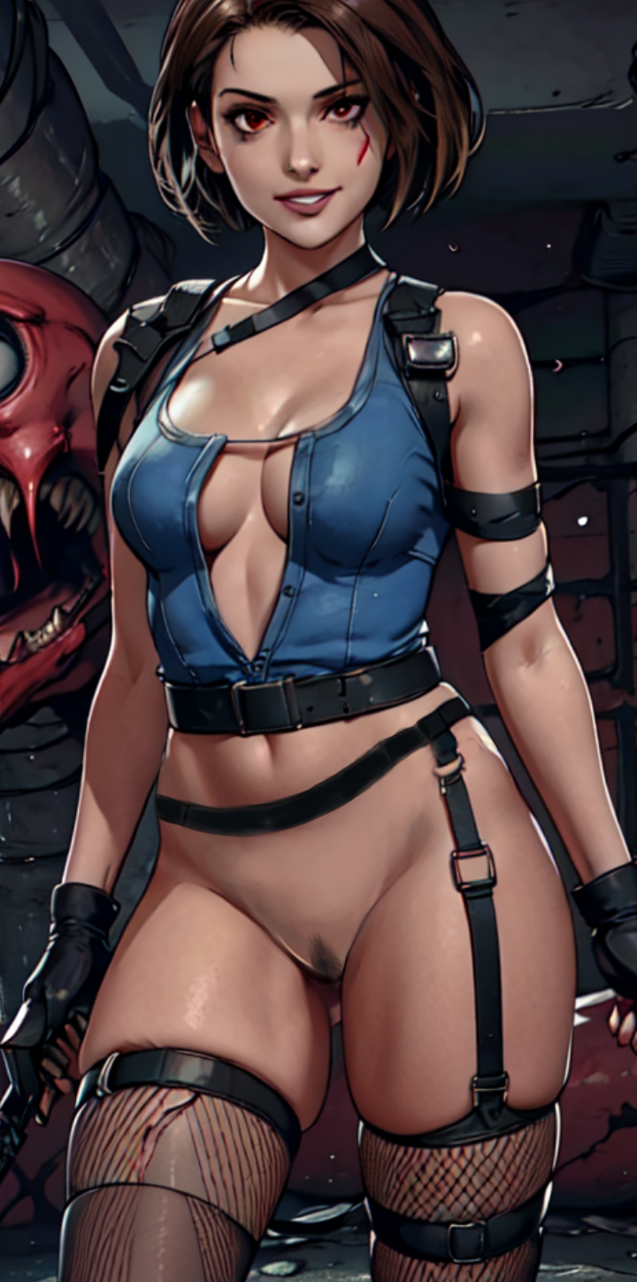 Jill Valentine (Resident Evil) Rule 34 Image