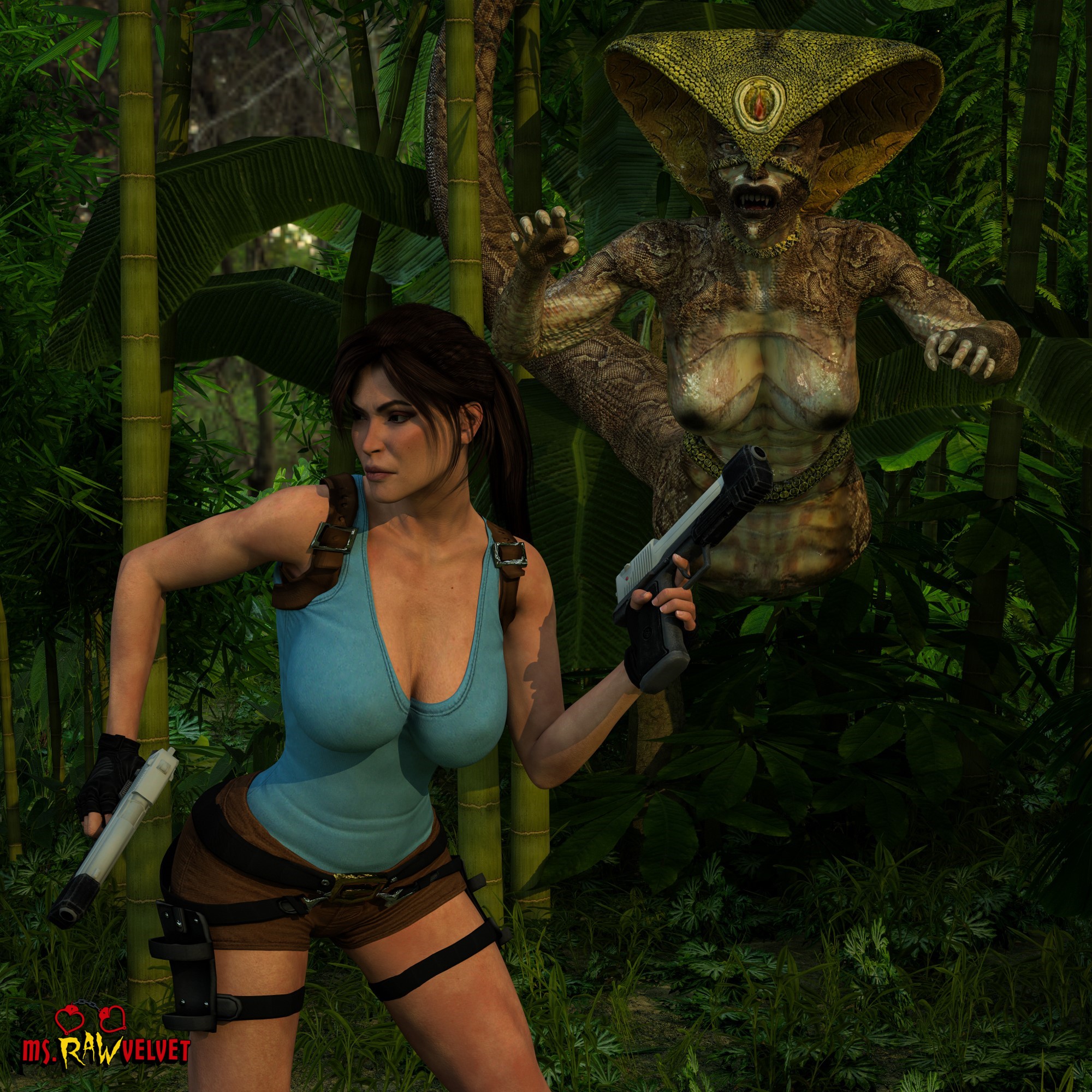 Lara Croft (Tomb Raider) Rule 34 Image