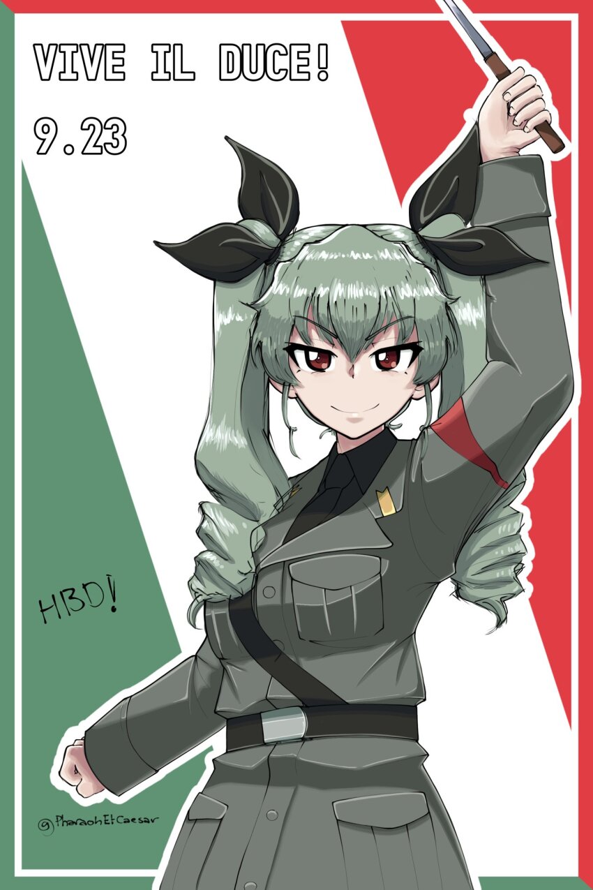 Anchovy (Girls Und Panzer) Rule 34 Image