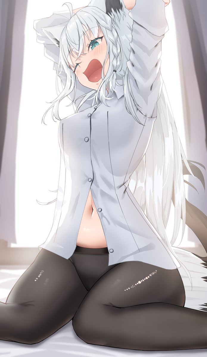 Shirakami Fubuki (Hololive) Rule 34 Image