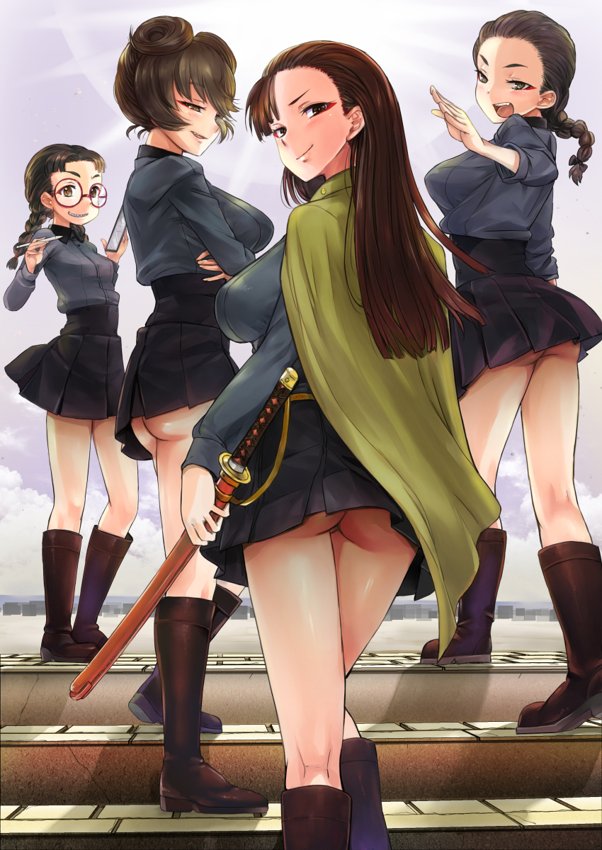 Nishi Kinuyo (Girls Und Panzer) Rule 34 Image
