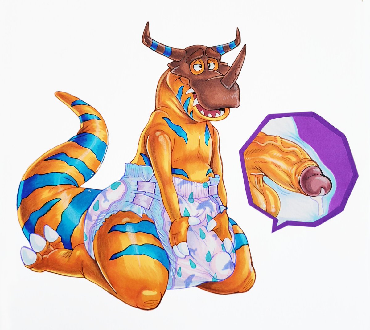 Greymon (Digimon) Rule 34 Image