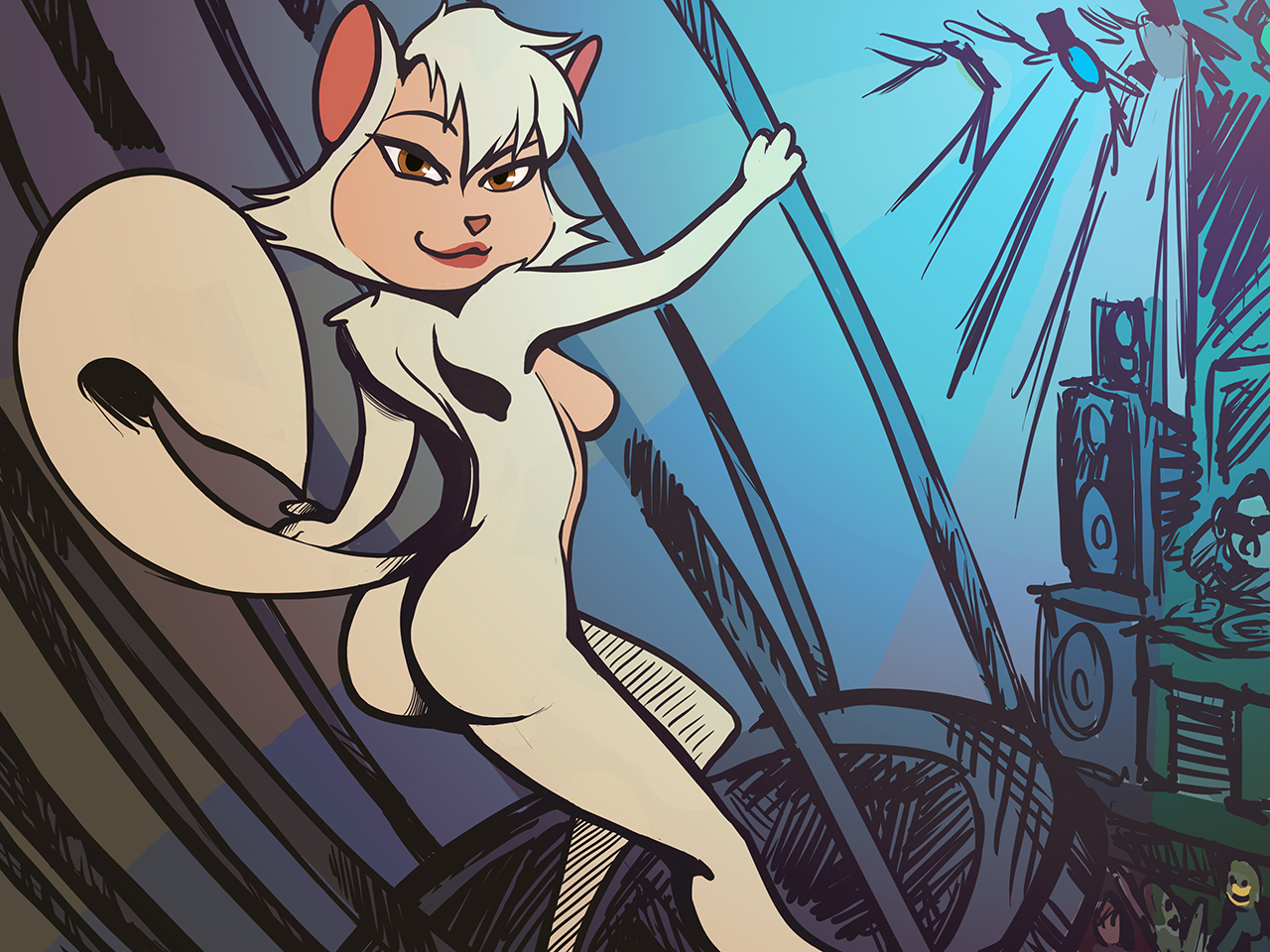 Sawyer (Cats Don'T Dance) Rule 34 Image