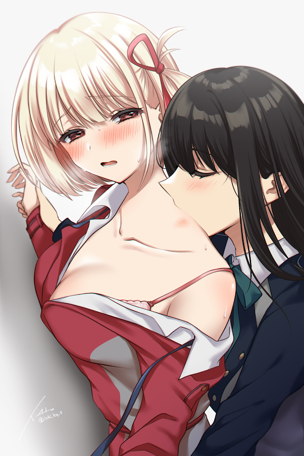 Inoue Takina (Lycoris Recoil) Rule 34 Image
