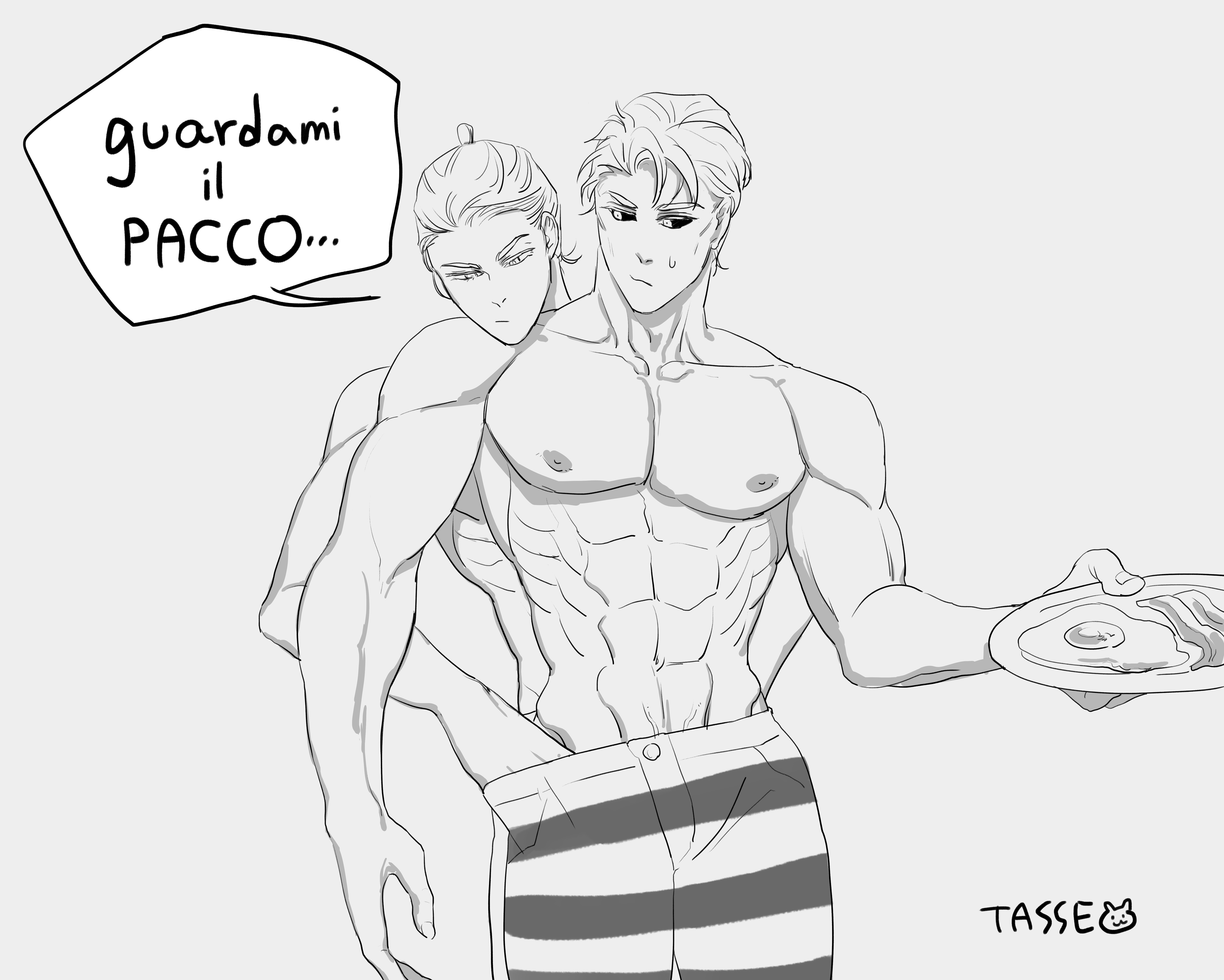 Prosciutto (Jojo'S Bizarre Adventure) Rule 34 Image