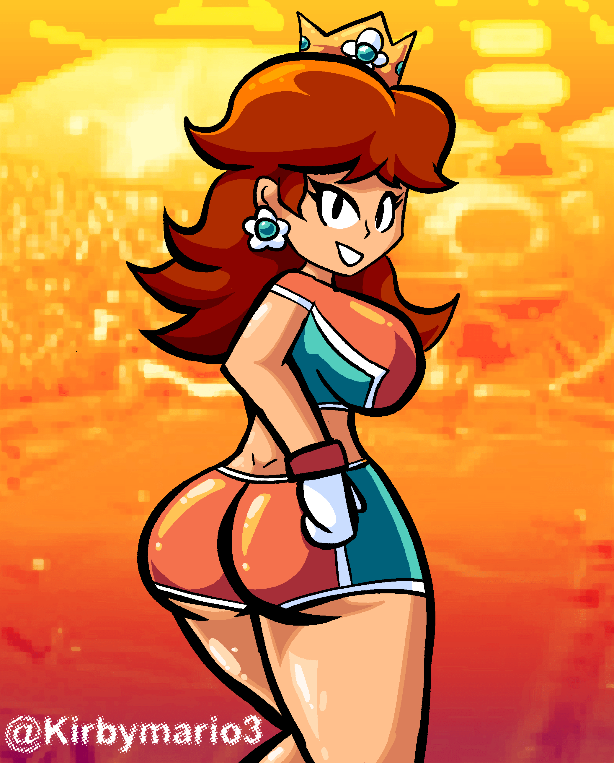 Princess Daisy (Mario (Series)) Rule 34 Image