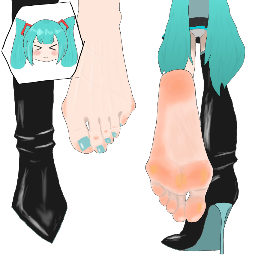 Hatsune Miku (Vocaloid) Rule 34 Image