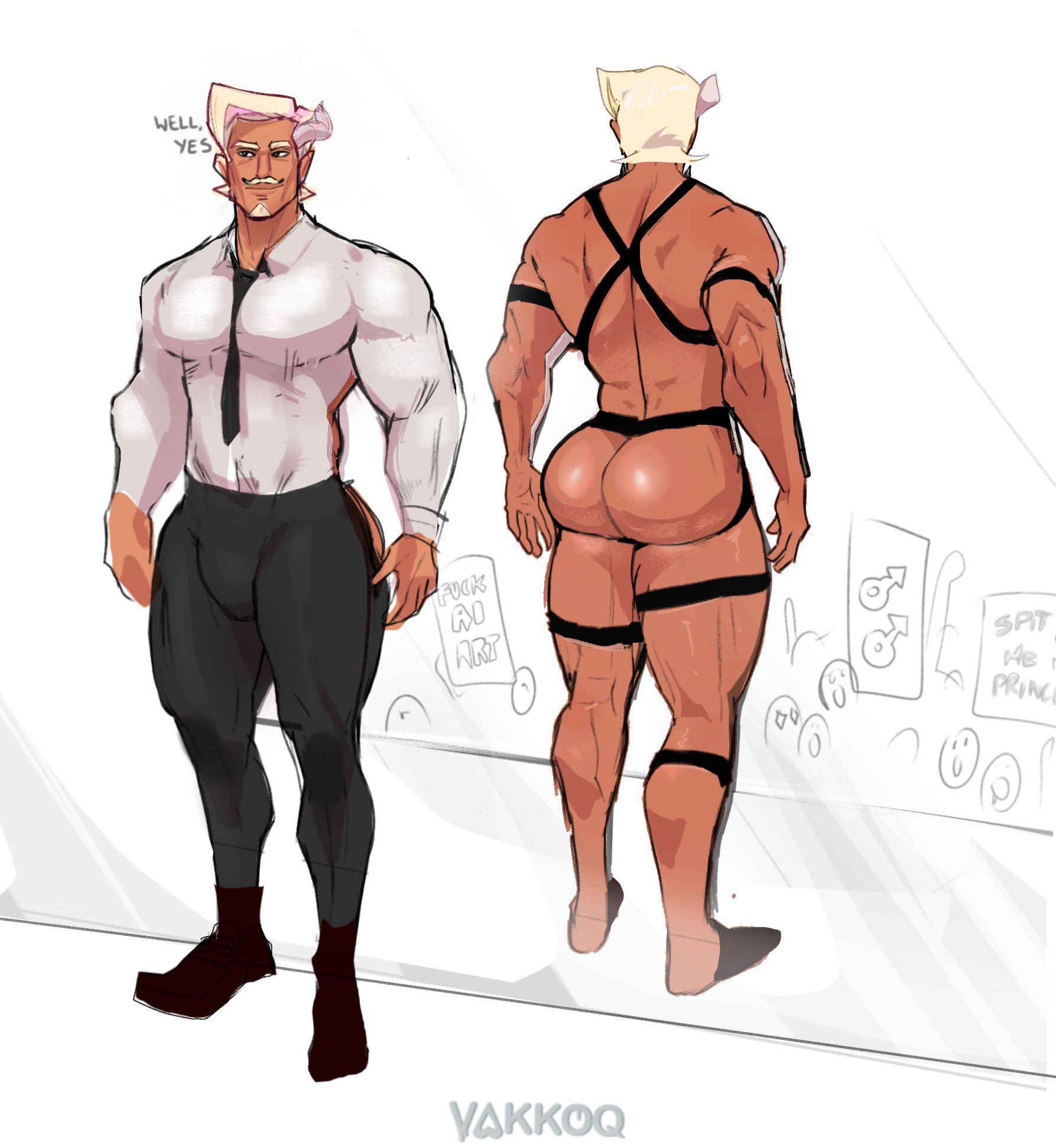 Big Ass (Male) Rule 34 Image