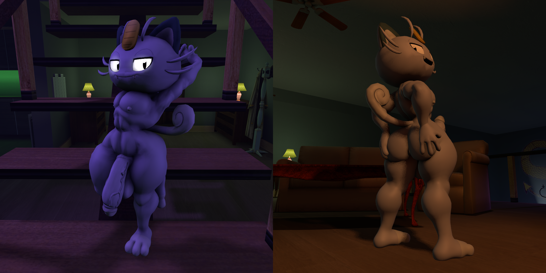 Alolan Meowth (Nintendo) Rule 34 Image