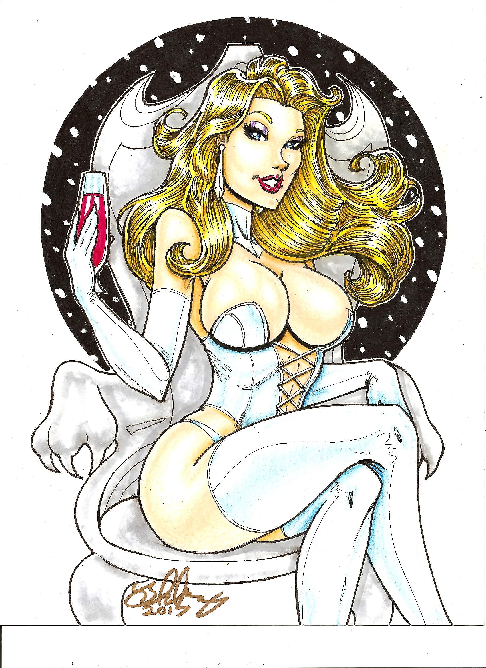 Emma Frost (Marvel) Rule 34 Image