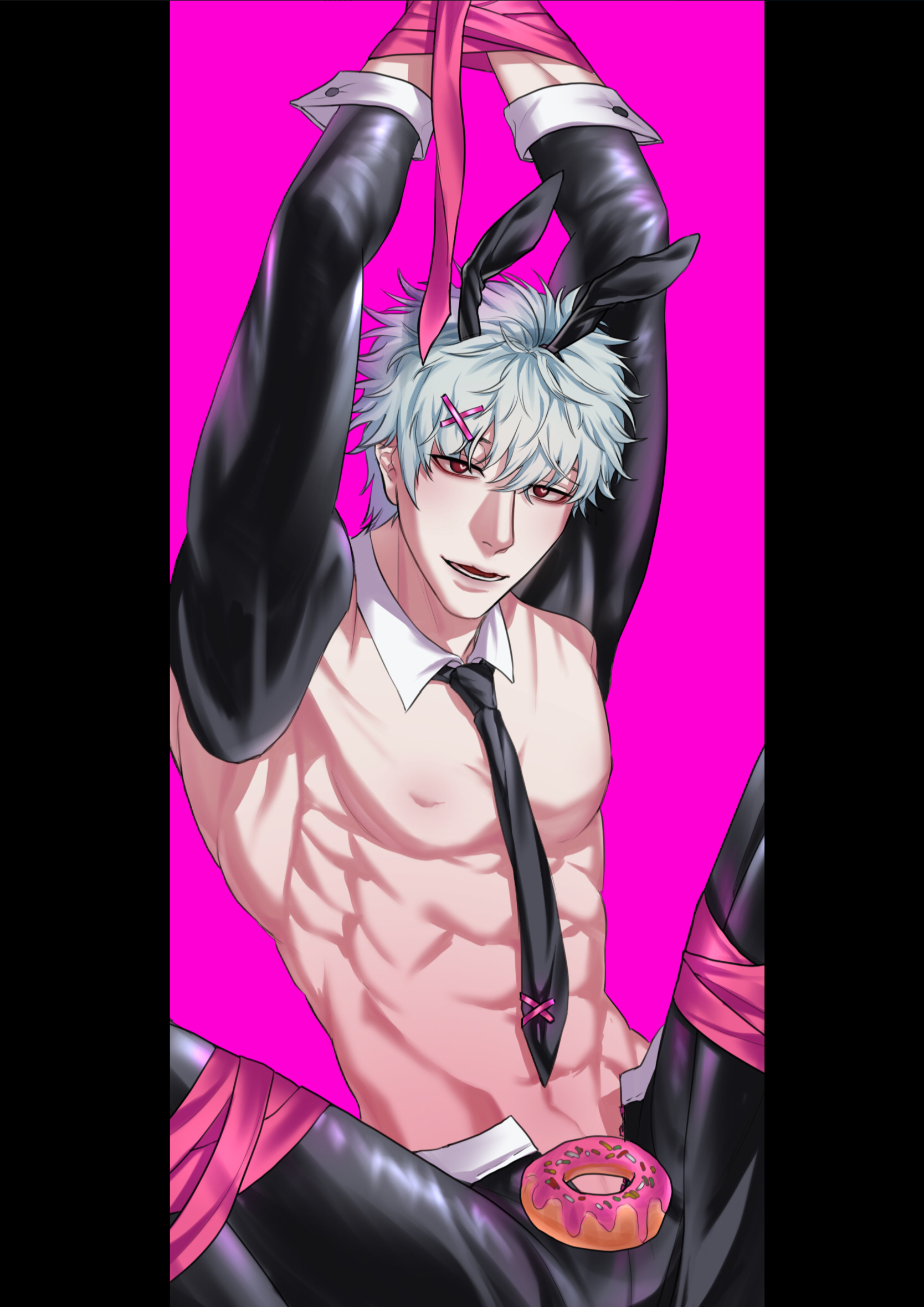Gintoki Sakata (Gintama) Rule 34 Image