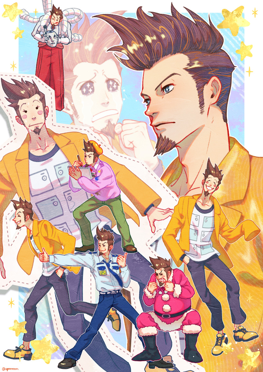Larry Butz (Ace Attorney) Rule 34 Image