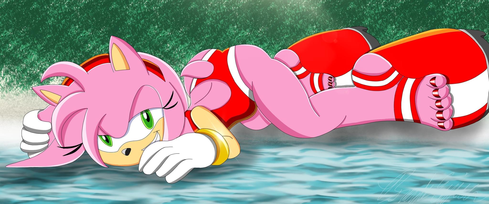 Amy Rose (Sonic (Series)) Rule 34 Image