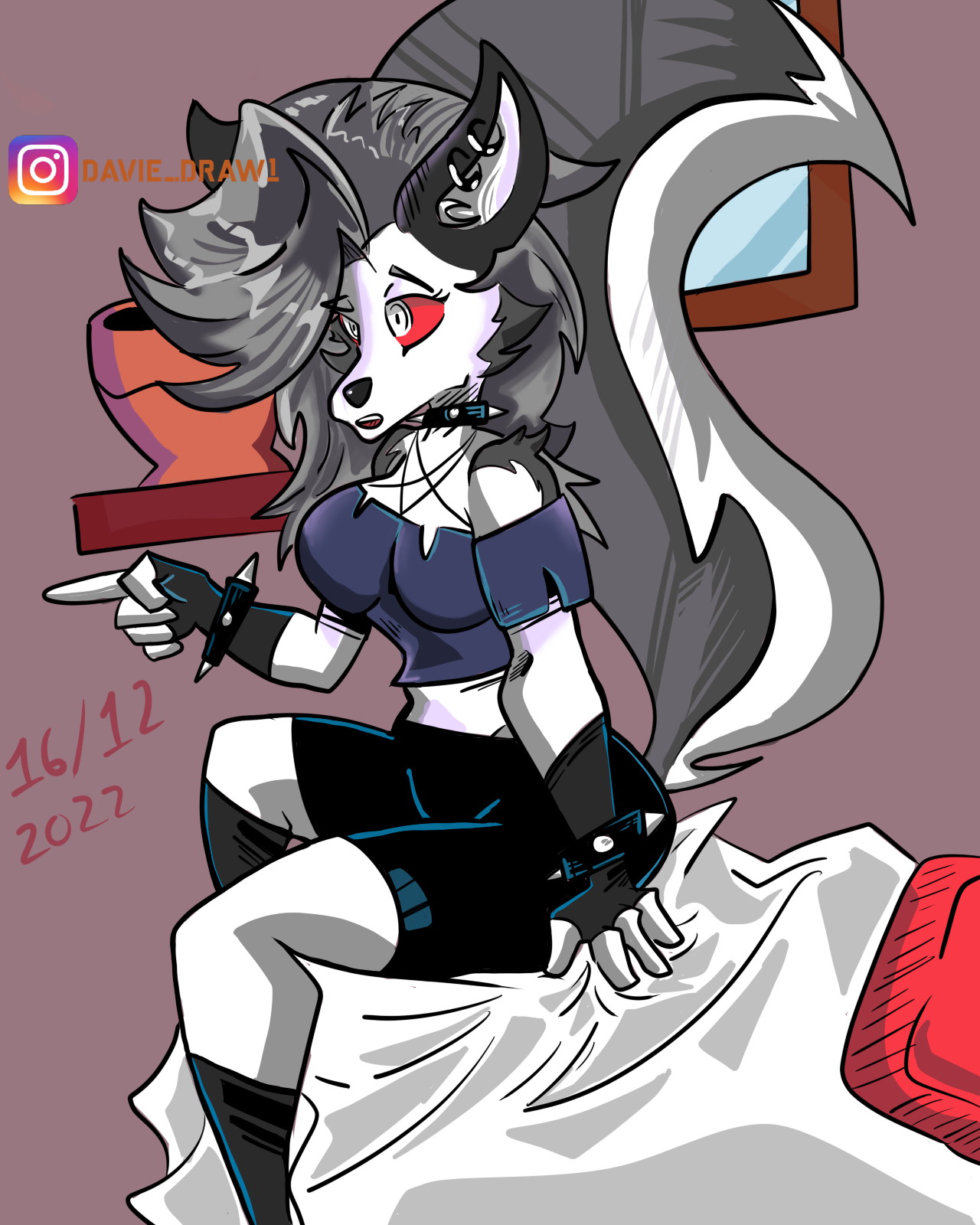 Loona (Helluva Boss) Rule 34 Image