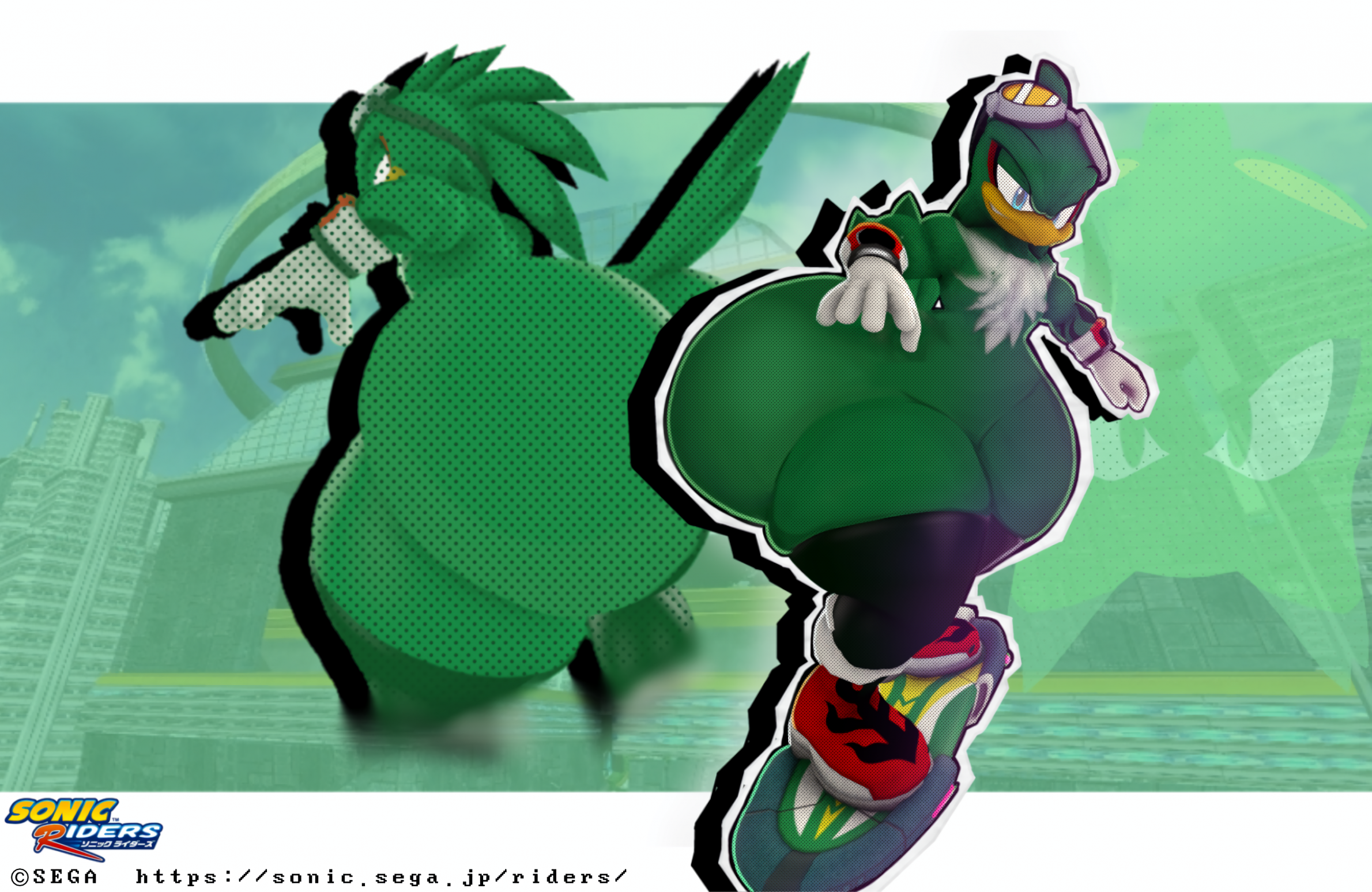 Jet The Hawk (Sega) Rule 34 Image