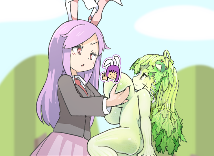 Kochiya Sanae (Cookie (Touhou)) Rule 34 Image