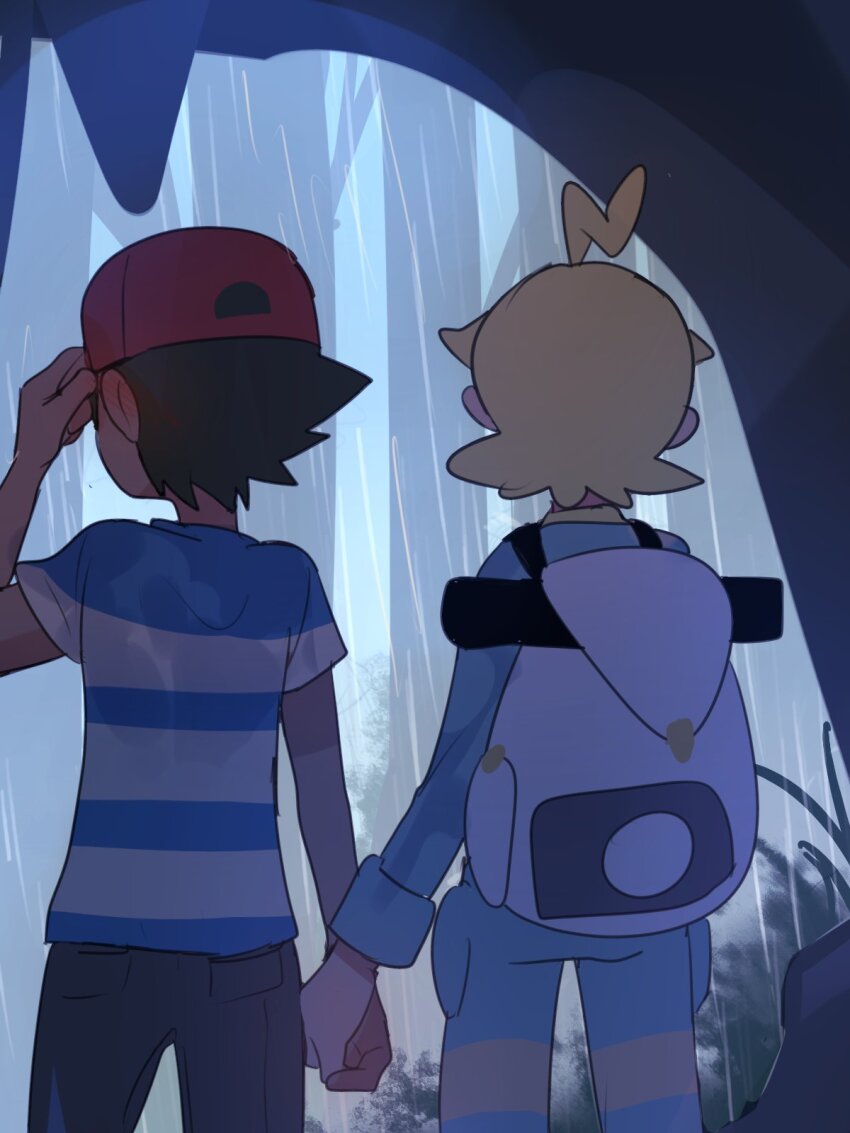 Ash Ketchum (Clemont (Pokemon)) Rule 34 Image