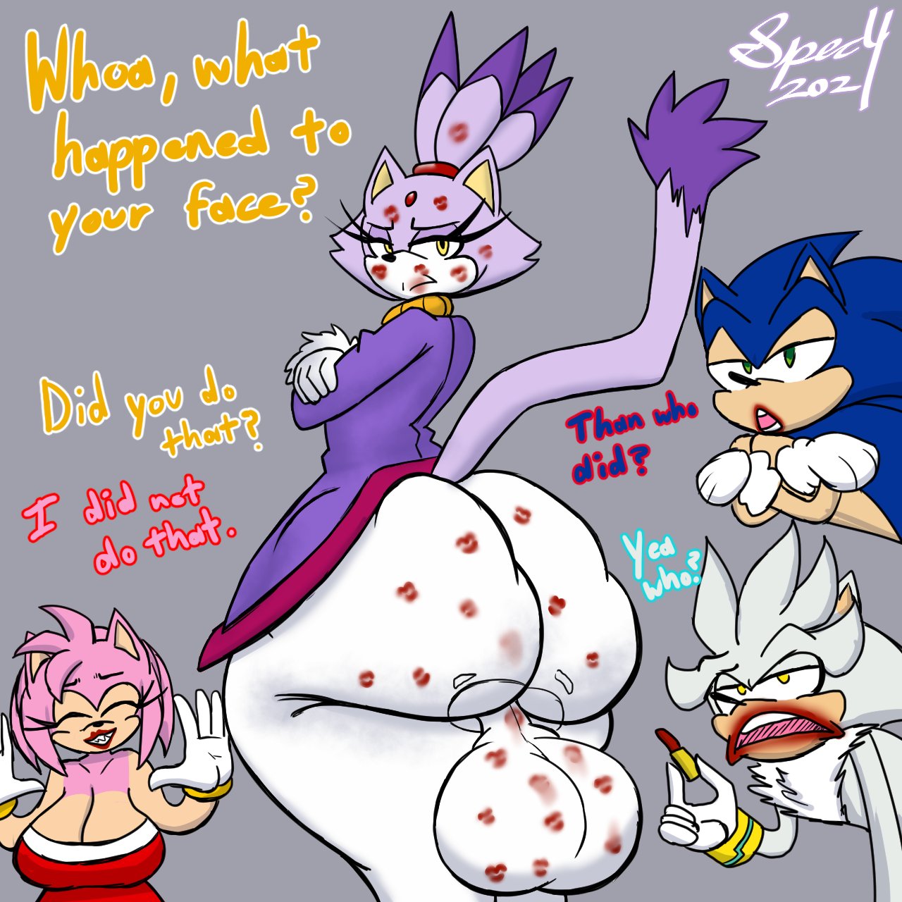 Amy Rose (Sonic (Series)) Rule 34 Image