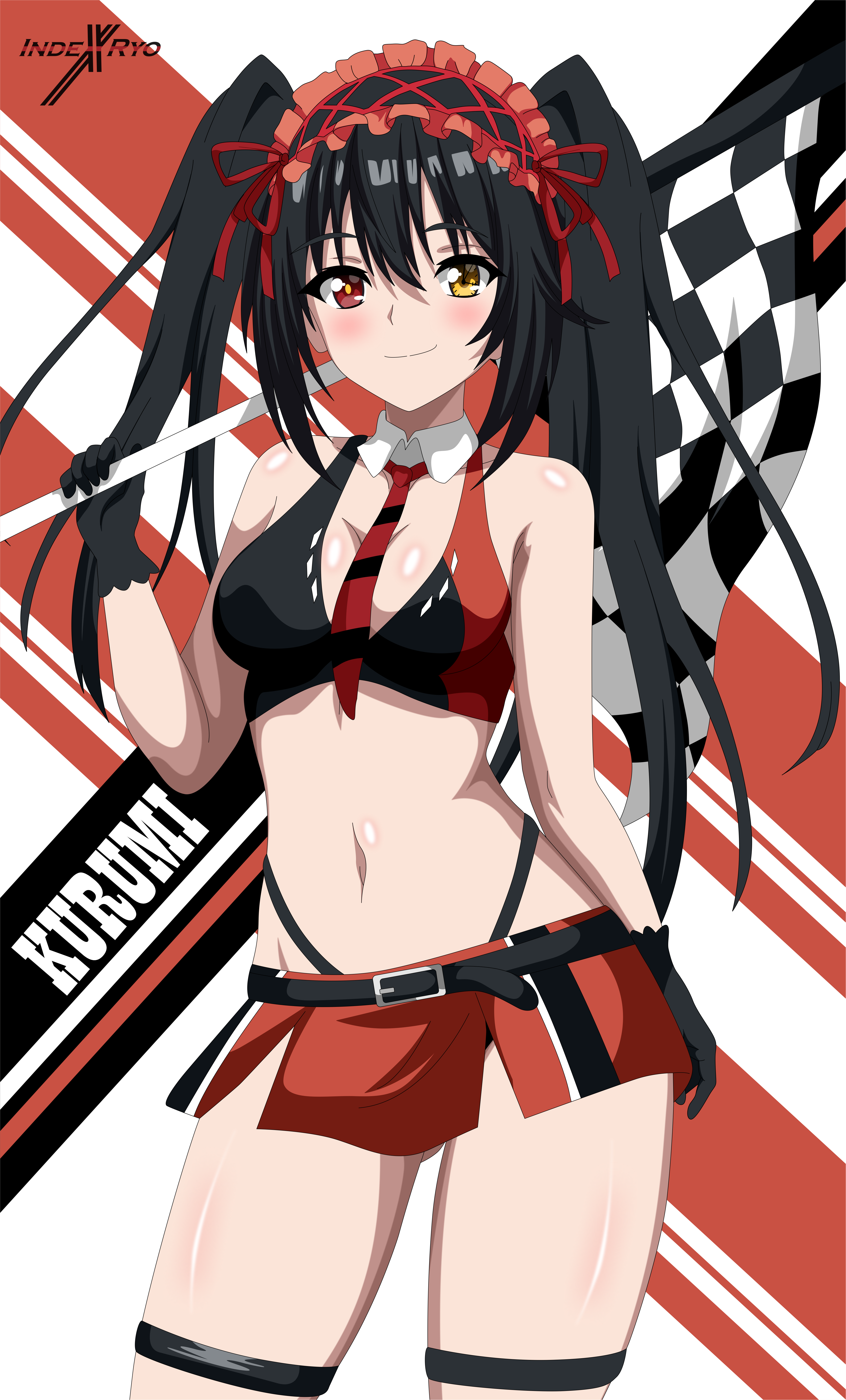 Tokisaki Kurumi (Date A Live) Rule 34 Image
