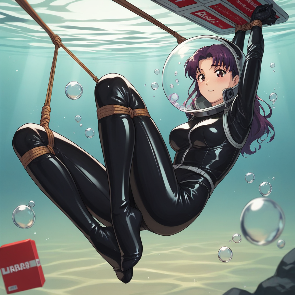 Misato Katsuragi (Neon Genesis Evangelion) Rule 34 Image