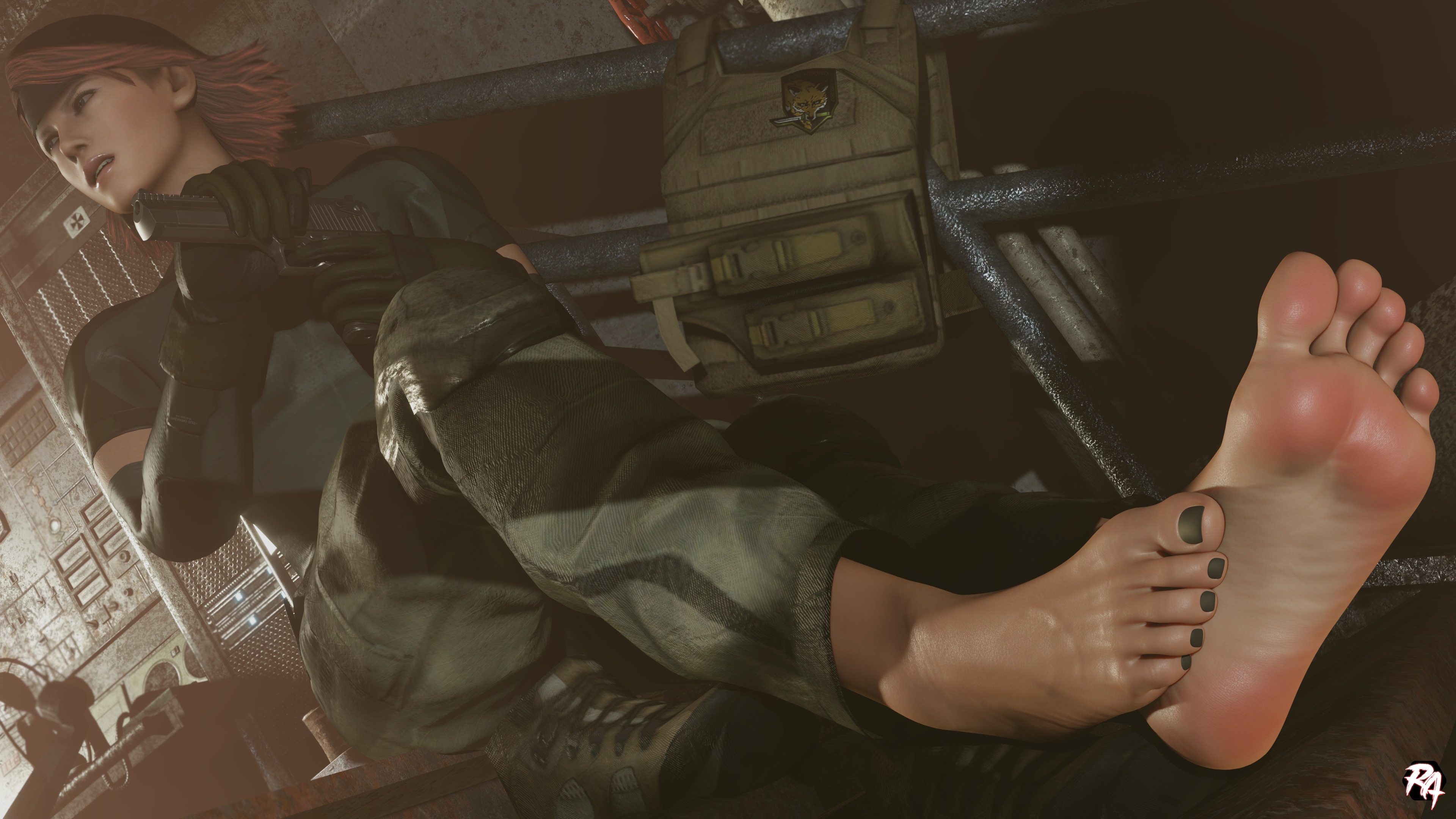 Meryl Silverburgh (Metal Gear) Rule 34 Image