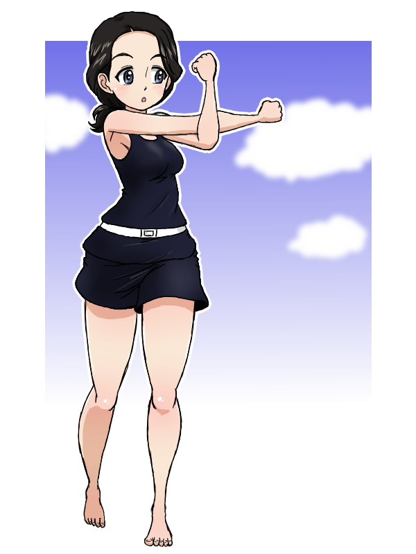 Hamada Kiyo (Girls Und Panzer) Rule 34 Image