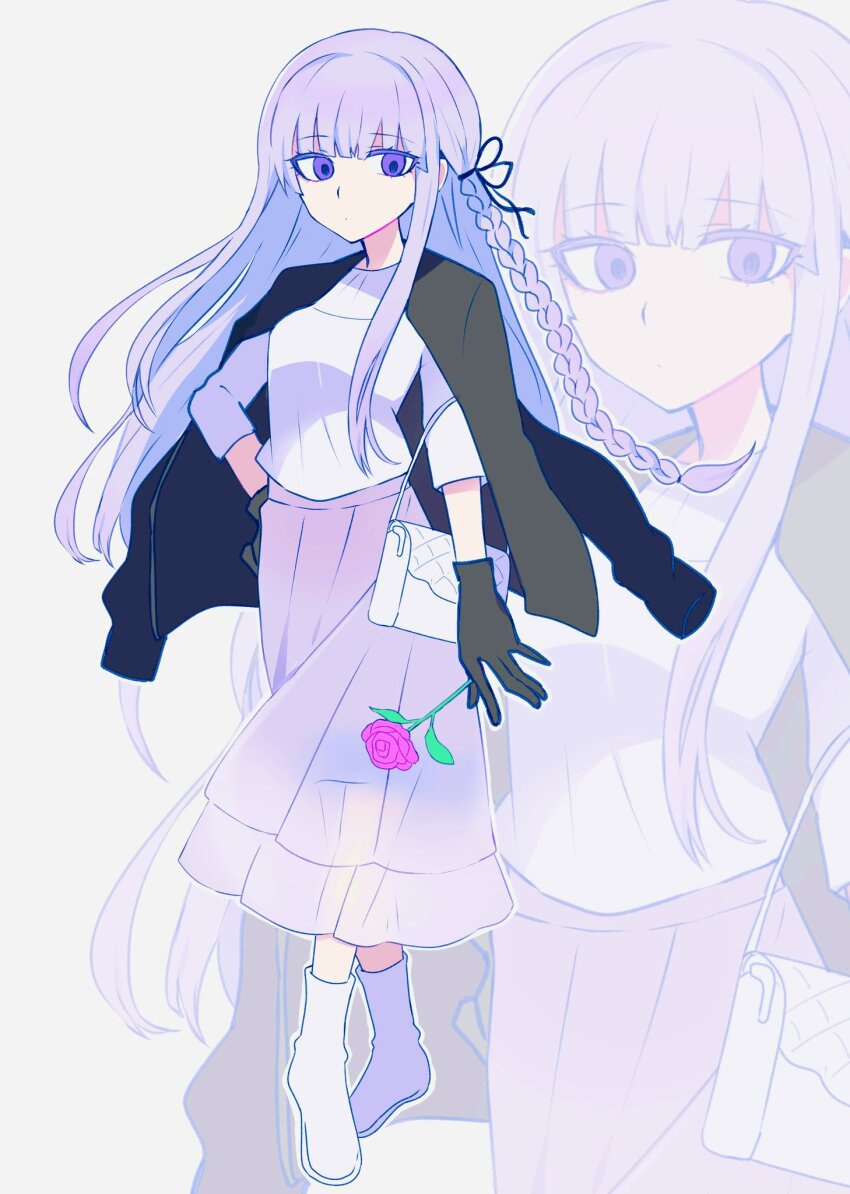 Kirigiri Kyoko (Danganronpa: Trigger Happy Havoc) Rule 34 Image