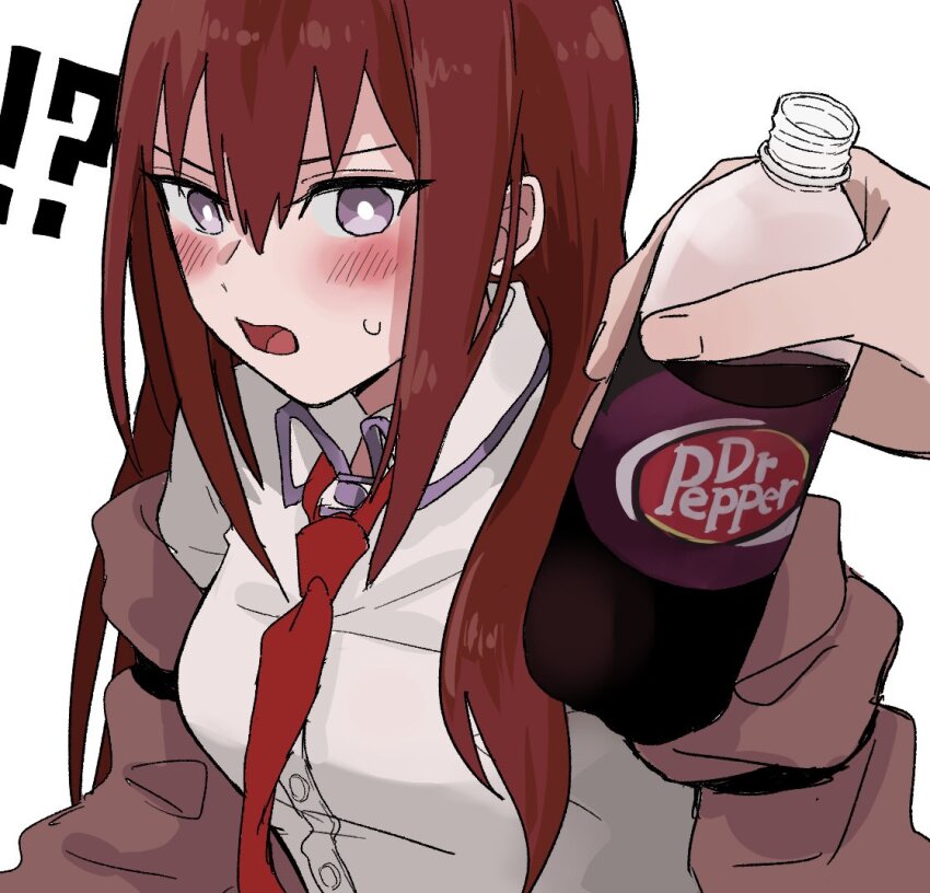 Makise Kurisu (Dr Pepper) Rule 34 Image