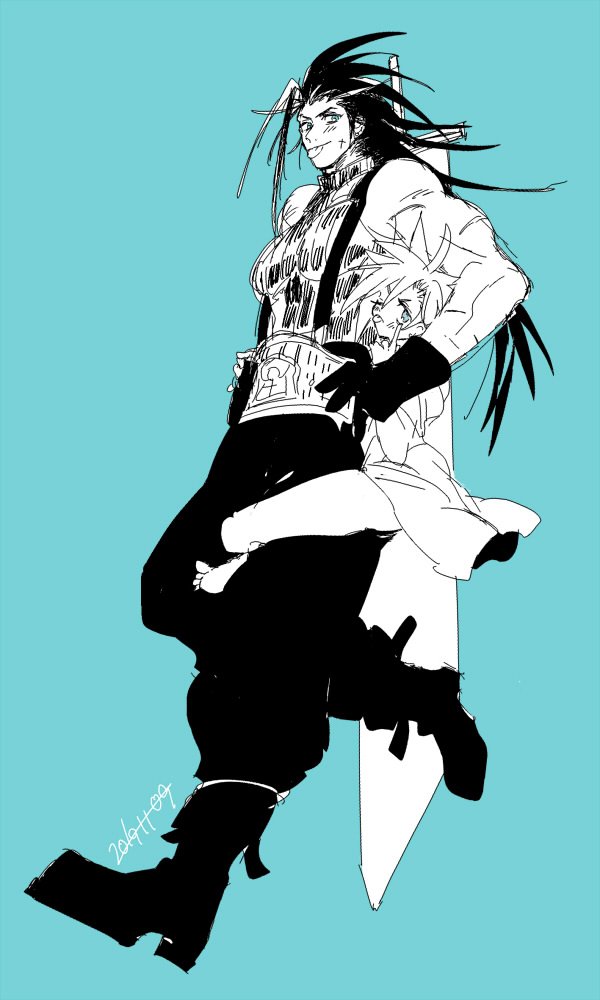 Cloud Strife (Final Fantasy) Rule 34 Image