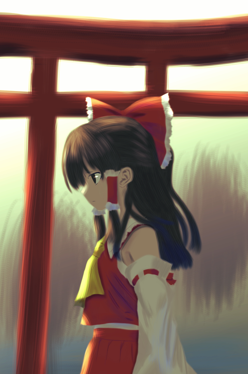 Hakurei Reimu (Touhou) Rule 34 Image