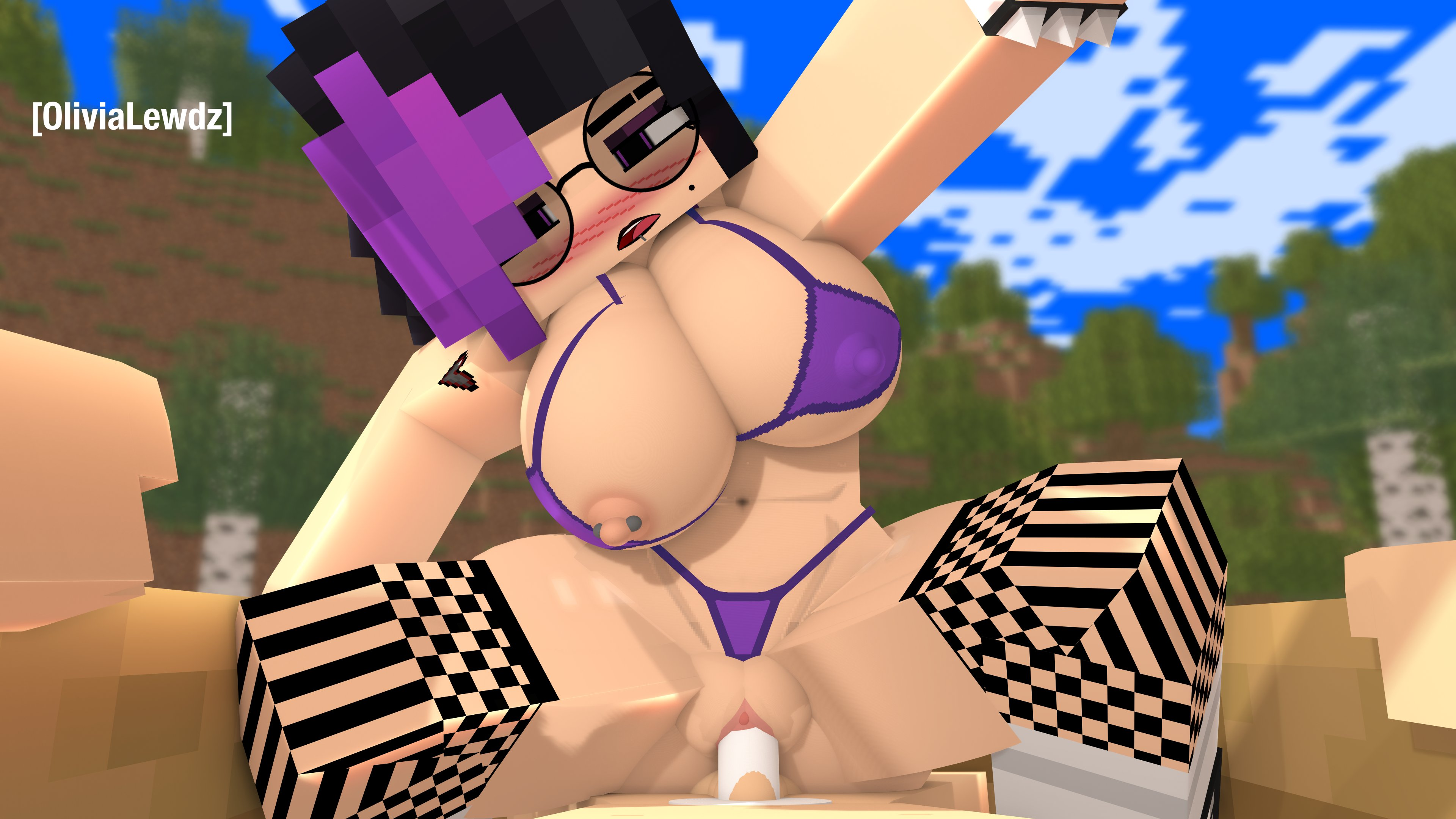 Anonymous Male (Minecraft) Rule 34 Image
