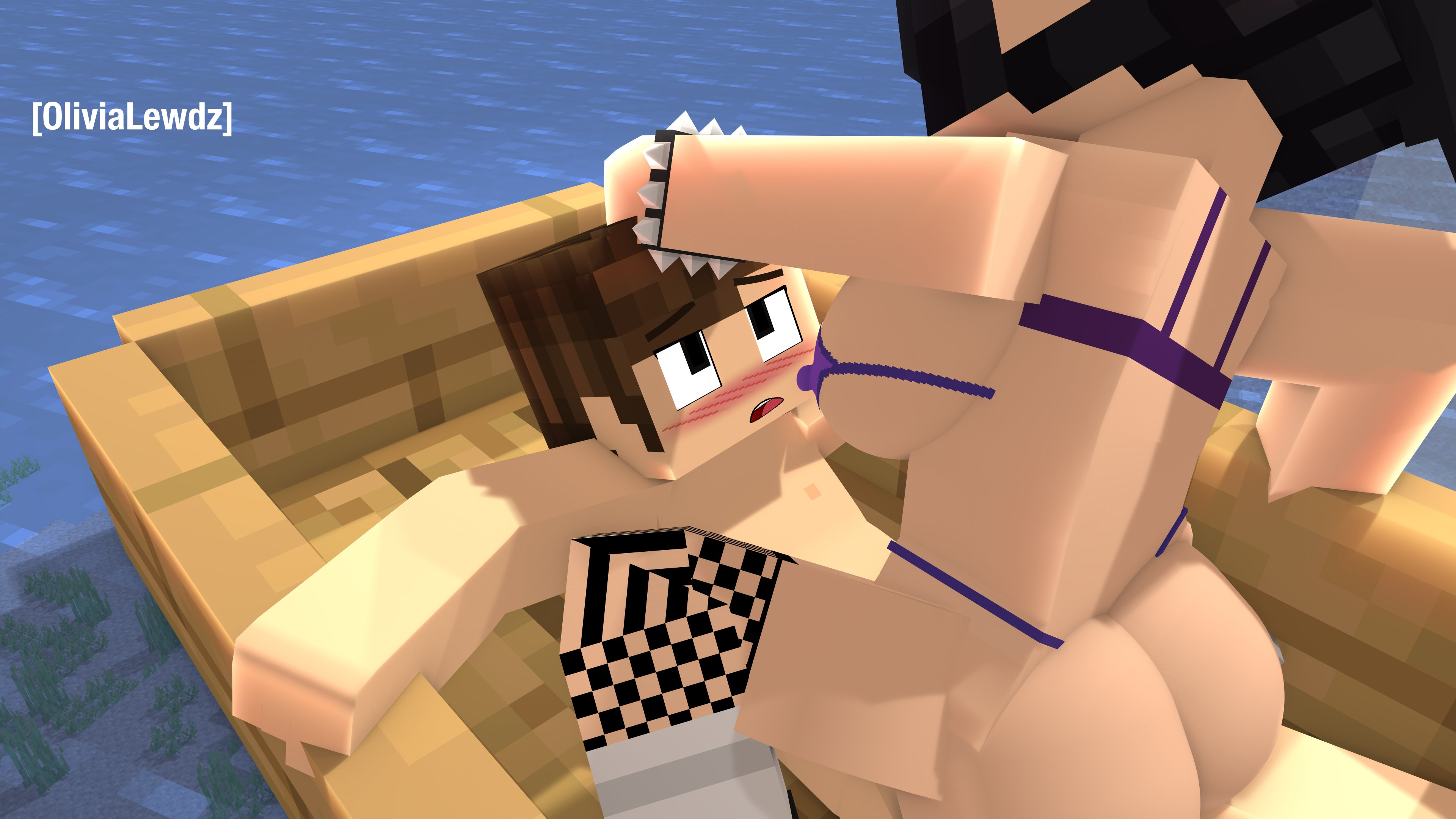 Anonymous Male (Minecraft) Rule 34 Image