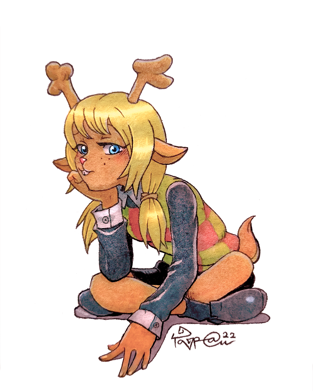 Noelle Holiday (Deltarune) Rule 34 Image
