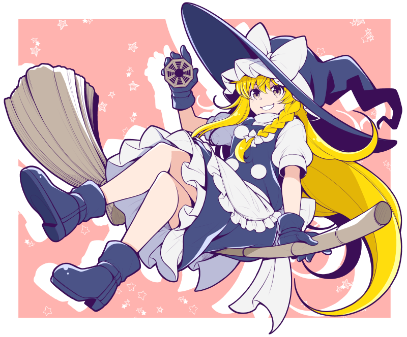 Kirisame Marisa (Touhou) Rule 34 Image