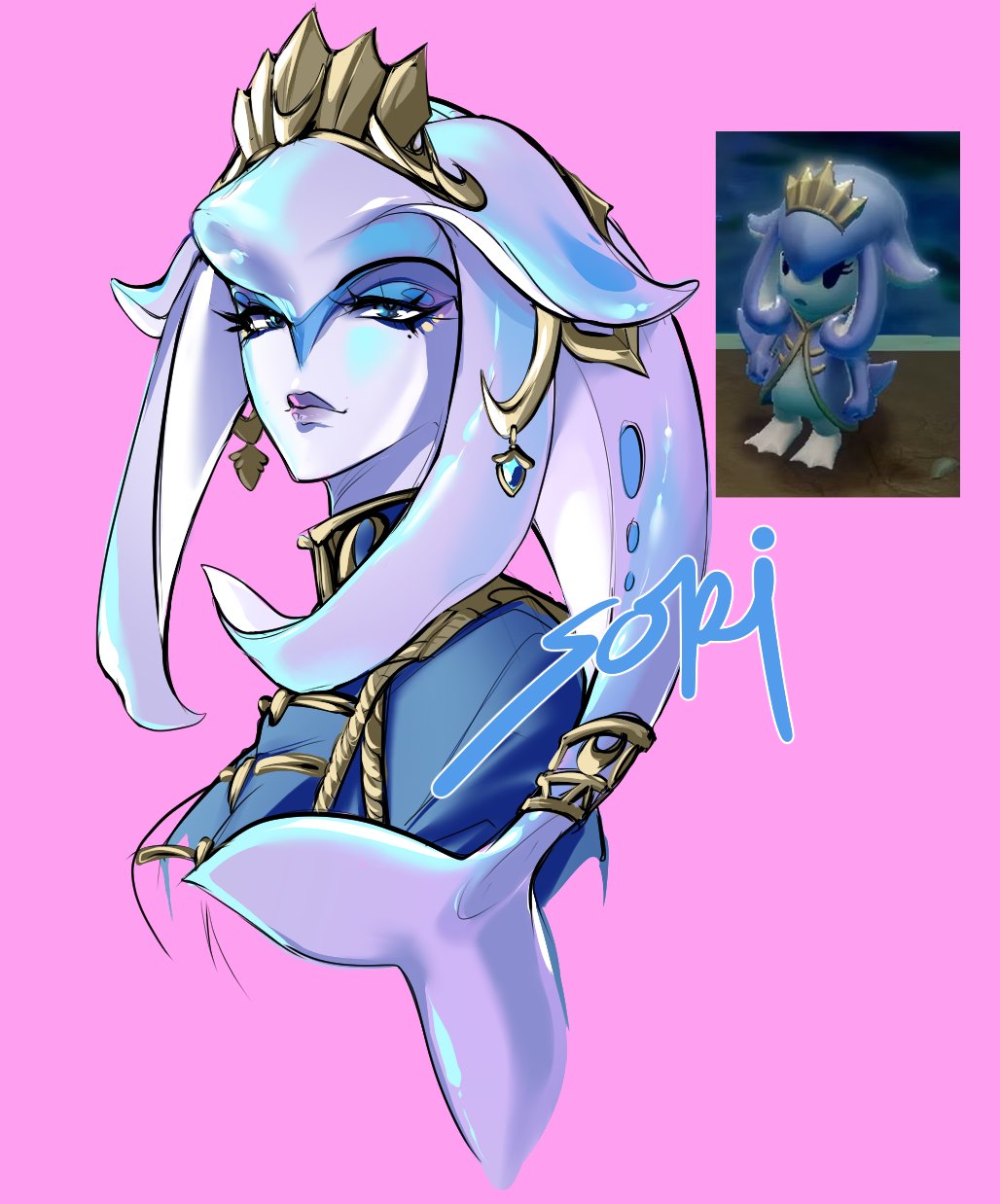 Zora (Nintendo) Rule 34 Image