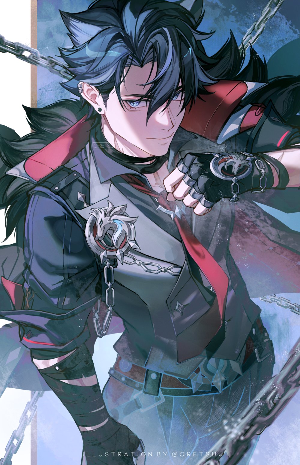 Wriothesley (Genshin Impact) Rule 34 Image