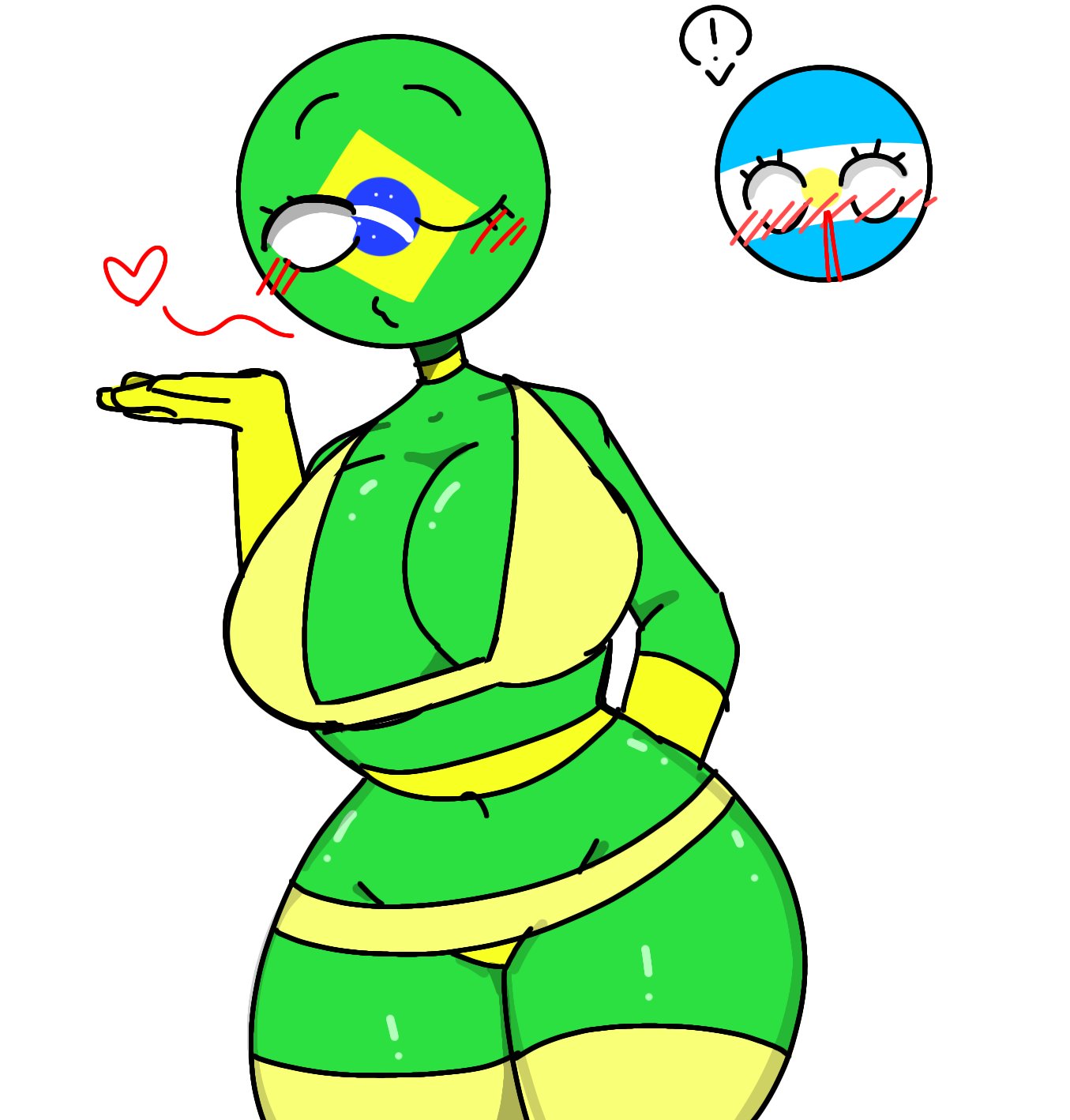 Argentina (Countryhumans) Rule 34 Image