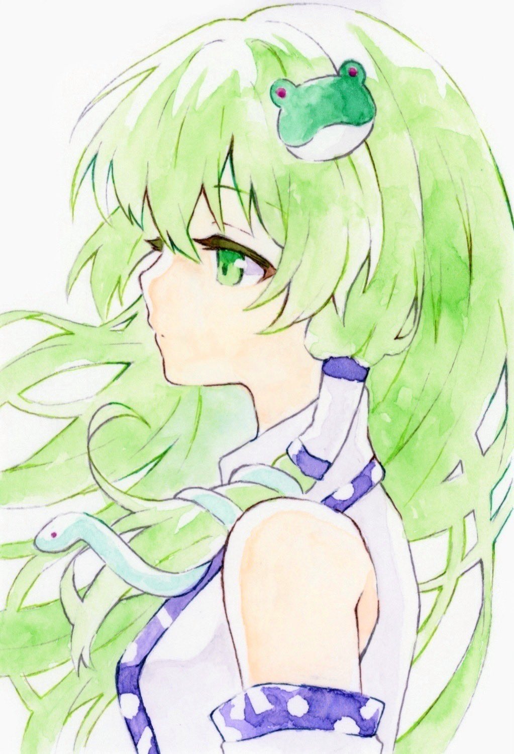Kochiya Sanae (Touhou) Rule 34 Image