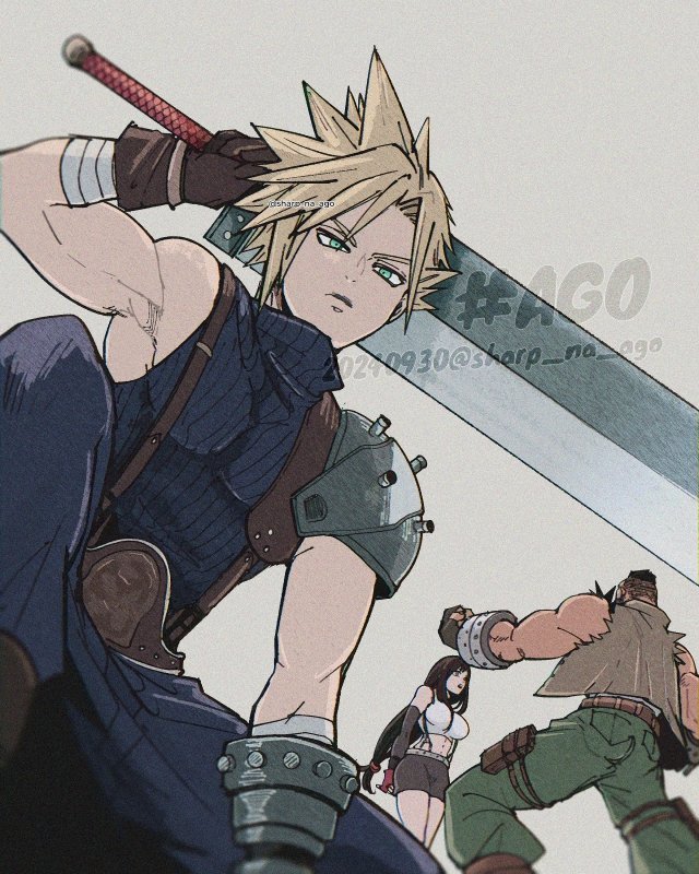 Barret Wallace (Final Fantasy) Rule 34 Image
