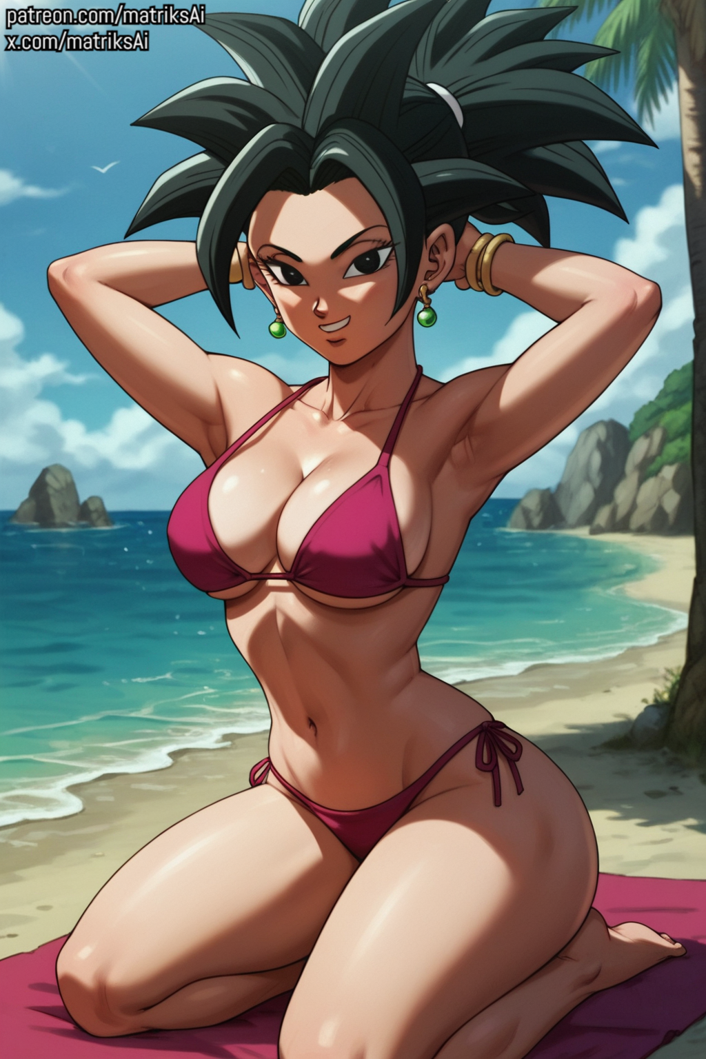 Base Form Kefla (Dragon Ball) Rule 34 Image