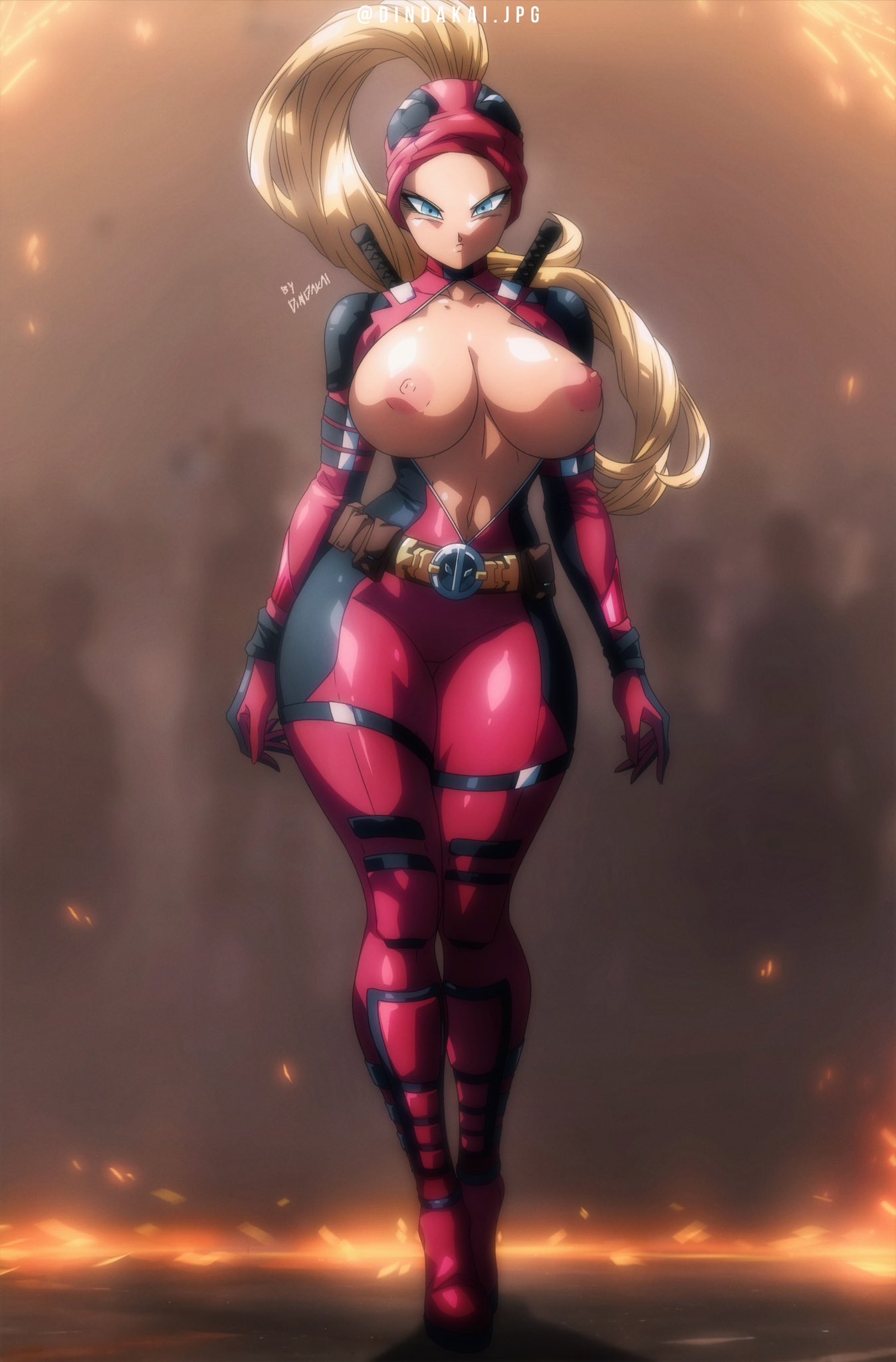 Lady Deadpool (Marvel) Rule 34 Image
