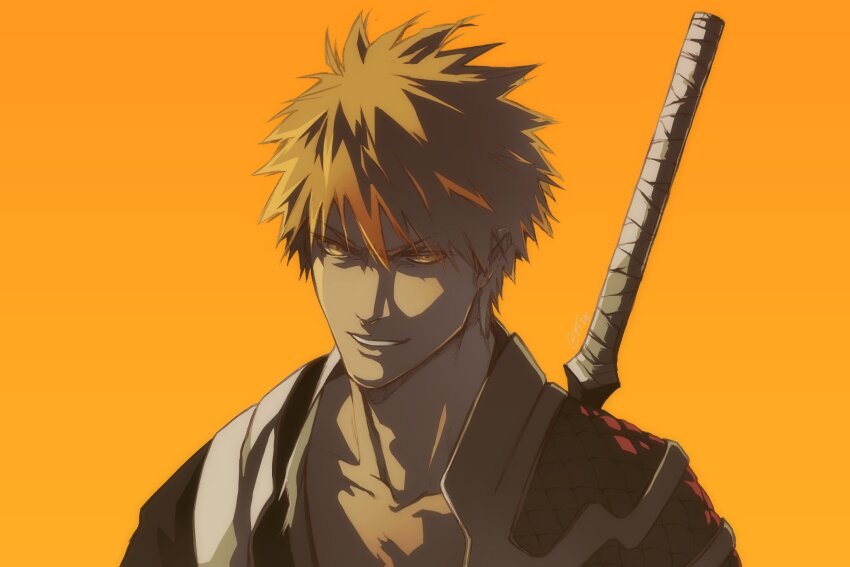 Kurosaki Ichigo (Bleach) Rule 34 Image