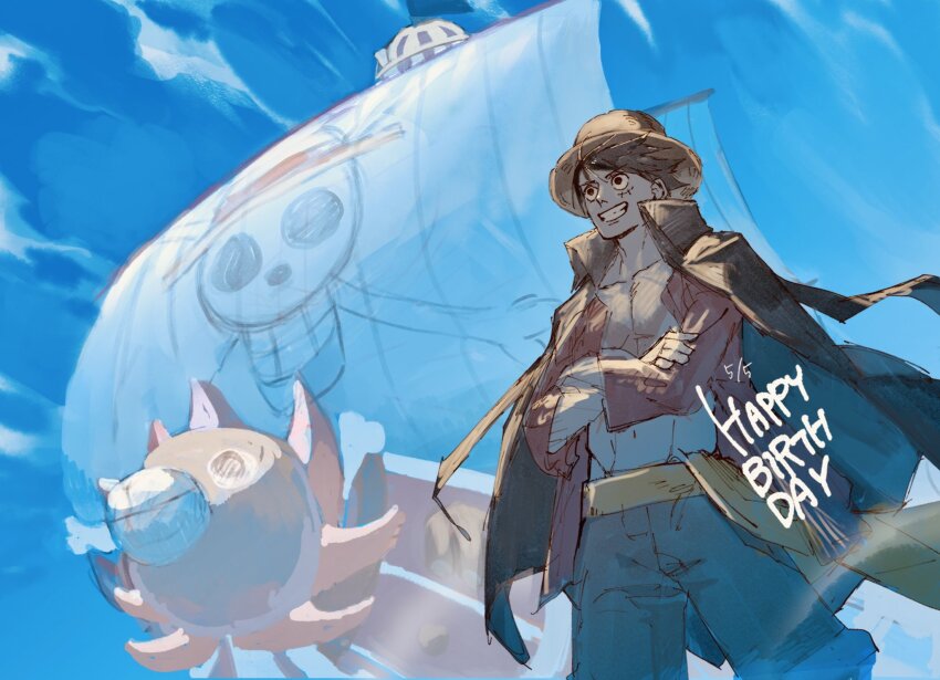 Thousand Sunny (Monkey D. Luffy) Rule 34 Image